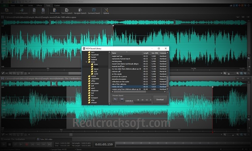editing wavepad audio editor